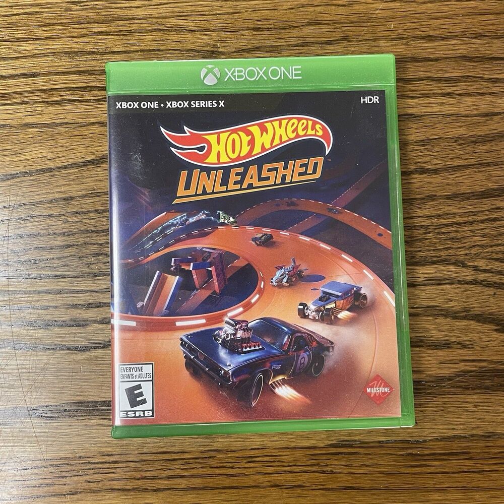 XBOX ONE / SERIES X HOTWHEELS UNLEASHED VIDEO GAME TESTED USED